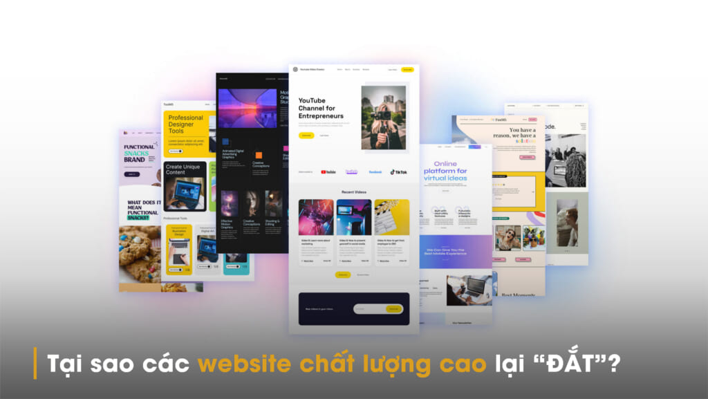 thiết kế website chất lượng cao