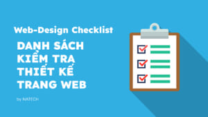 Danh sach kiem tra thiet ke trang Web
