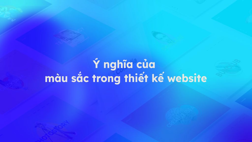 Màu sắc trong thiết kế website